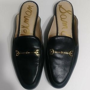 Sam Edelman black slip on flats Sz 8.5M